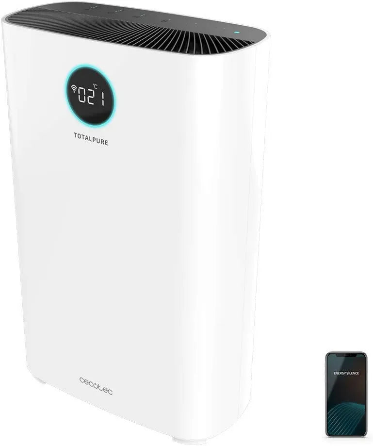 Cecotec oczyszczacz powietrza, WiFi, Dioda LED i WiFi, 200 m3 powierzchni pokrytej, 5000 Połączone
