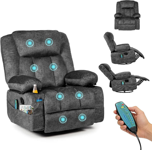 HAUSPROFI, Inteligentny telewizor, TV, dekoracja salonu, 360 ° obrotowe, 6 bocznych kieszenie