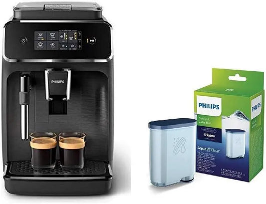 Philips automatyczny ekspres do kawy, EP2220 / 10 CA6903 / 10 Mchak mleczny, emulgator mleka, płyta IPS, czarny EP2220/10 CA6903/10